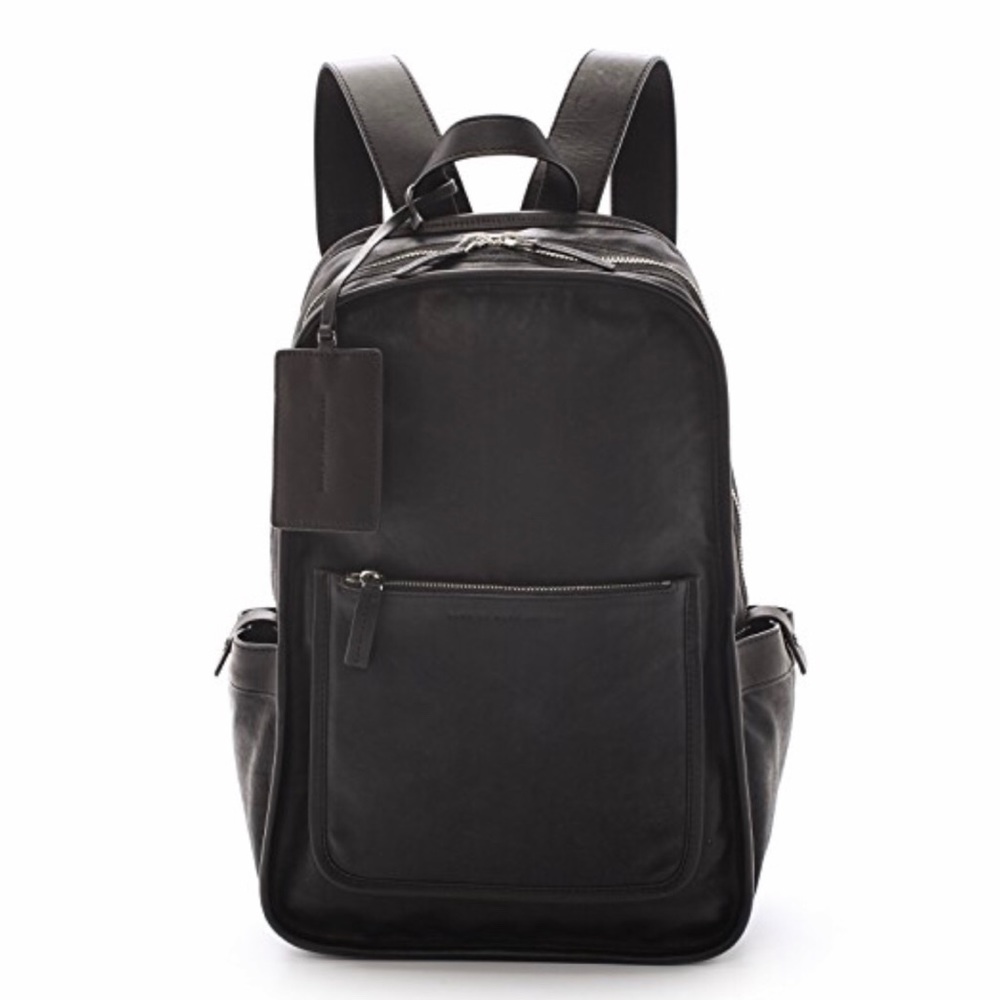 MARC BY MARC JACOBS OUT OF BOUNDS LEATHER BACKPACK